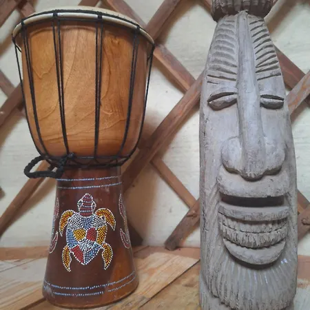 Jurte Fuer Naturliebhaber Campismo de Luxo