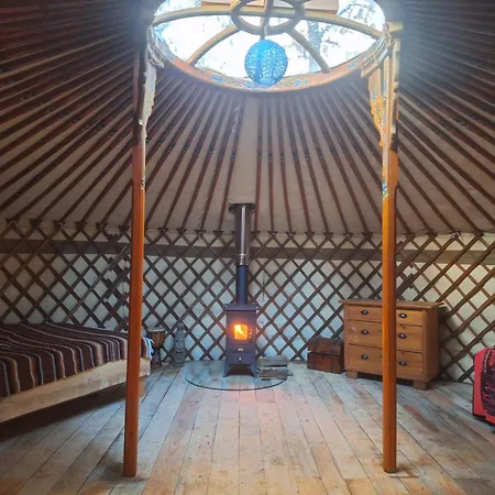 Luxury tent Jurte Fuer Naturliebhaber