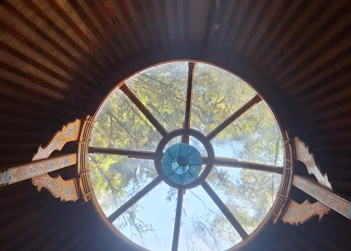 Jurte Fuer Naturliebhaber Luxussátor Dernbach