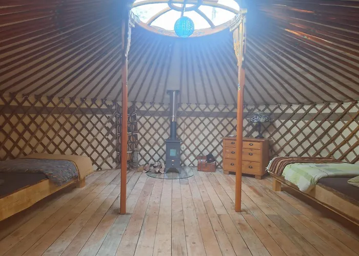 Luxussátor Jurte Fuer Naturliebhaber Dernbach